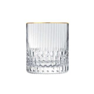 Saint-Louis Apollo Gold Rim Small Tumbler
