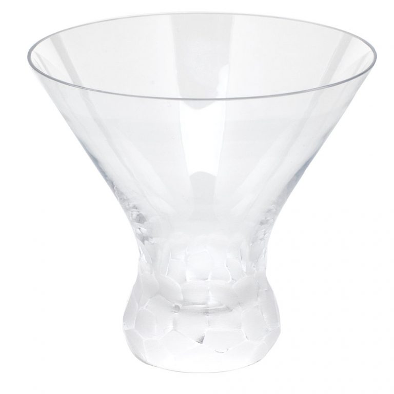 Moser Pebbles Stemless Martini