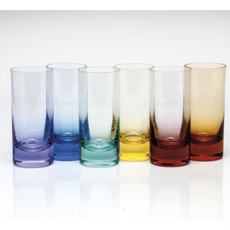 ビーハイブオールガラスビンテージ Moser Whisky Hiballs | Luxury Barware | Available at Kneen & Co