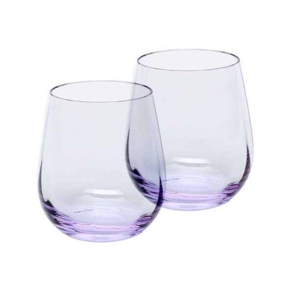 Moser Optic Double Old Fashioned Alexandrite (Set Of 2)