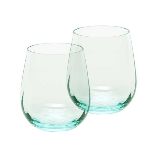Moser Optic Double Old Fashioned Beryl (Set of 2)