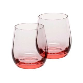 Moser Optic Double Old Fashioned Rosalin (Set of 2)