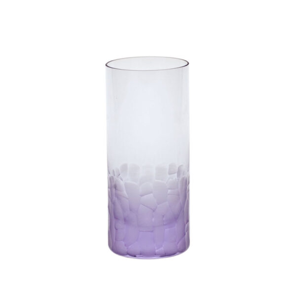 Moser Pebbles Crystal Highball Alexandrite