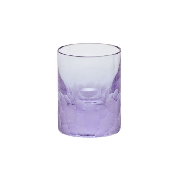 Moser Pebbles Crystal Shot Glass Alexandrite