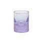 Moser Pebbles Crystal Shot Glass Alexandrite