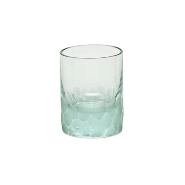 Moser Pebbles Crystal Shot Glass Beryl