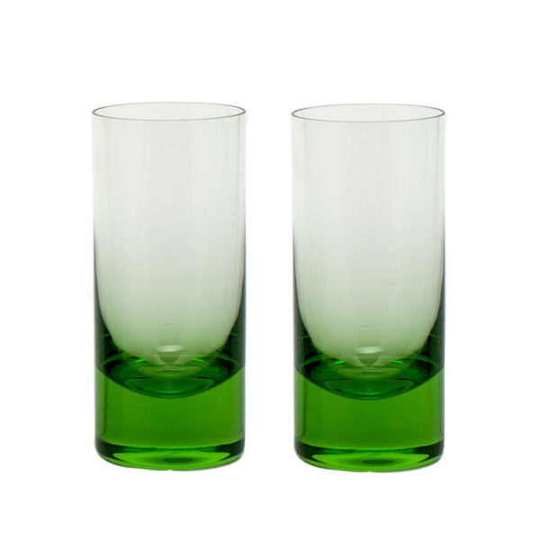 Moser Crystal Whisky Highball Ocean Green
