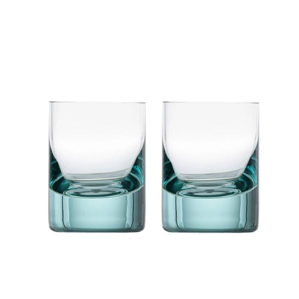 Moser Whisky Crystal Shot Glass Beryl (Set of 2)