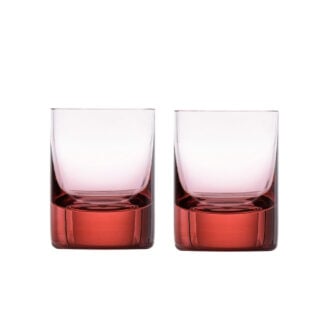 Moser Whisky Crystal Shot Glass Rosalin (Set of 2)