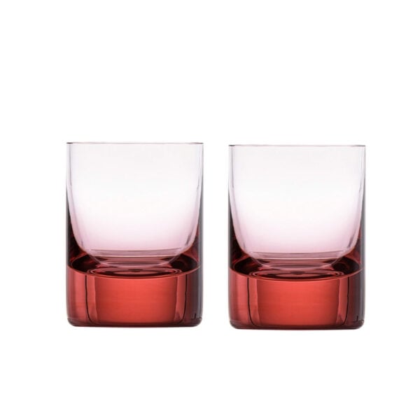 Moser Whisky Crystal Shot Glass Rosalin (Set of 2)