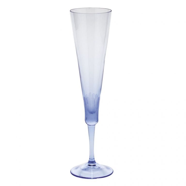 Moser Pebbles Champagne Flute