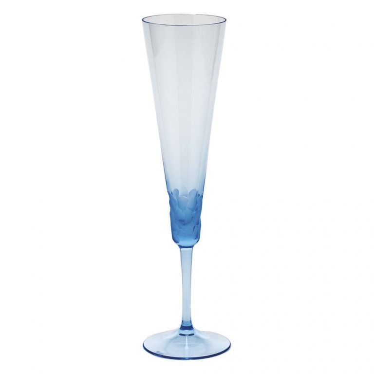 Moser Pebbles Champagne Flute