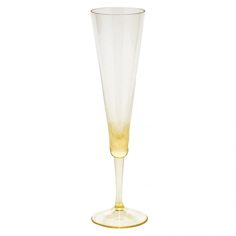 Moser Pebbles Champagne Flute