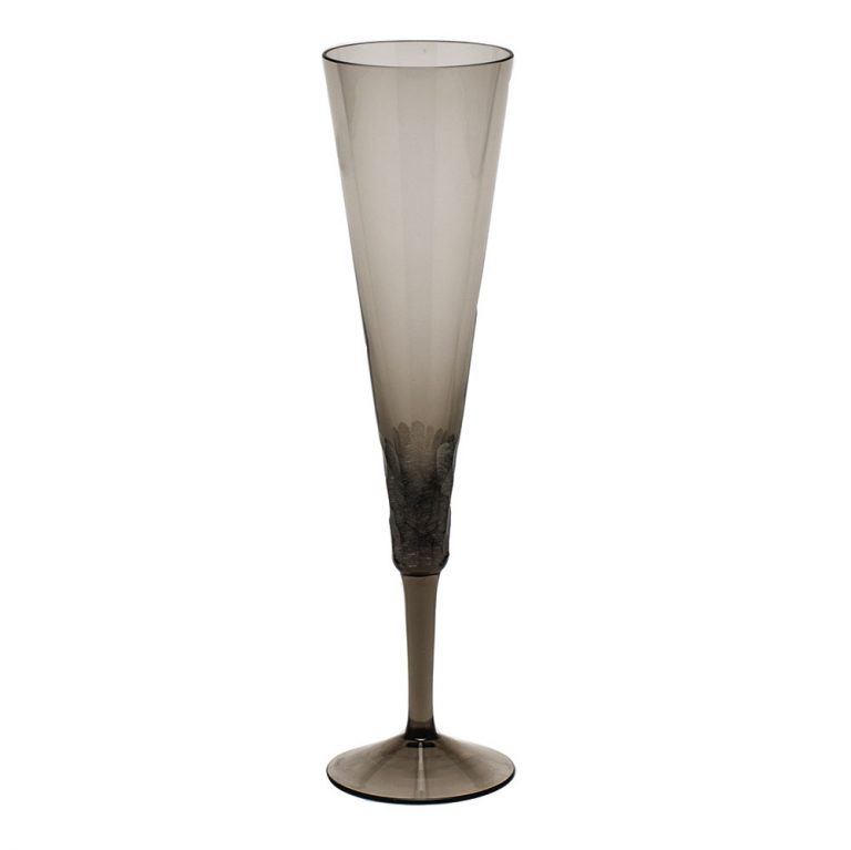 Moser Pebbles Champagne Flute