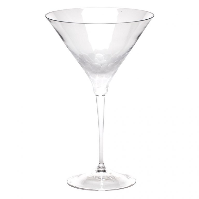 Moser Pebbles Martini Glass