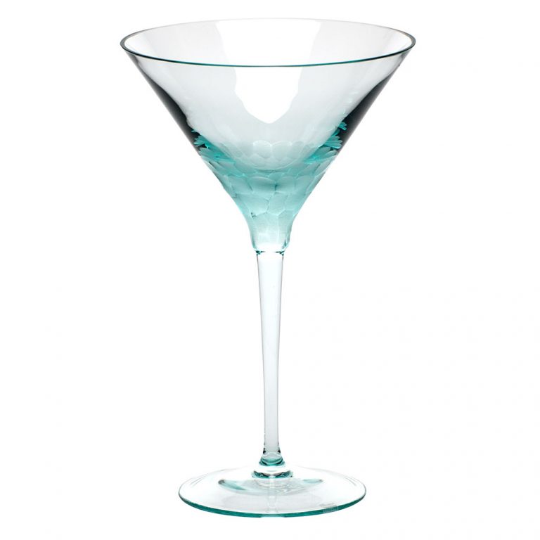 Moser Pebbles Martini Glass