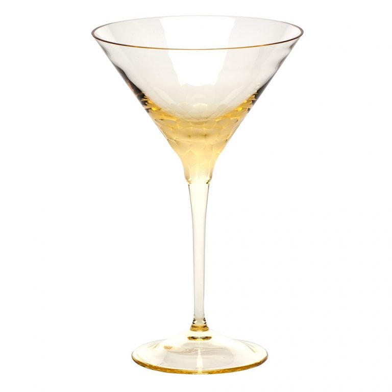 Moser Pebbles Martini Glass