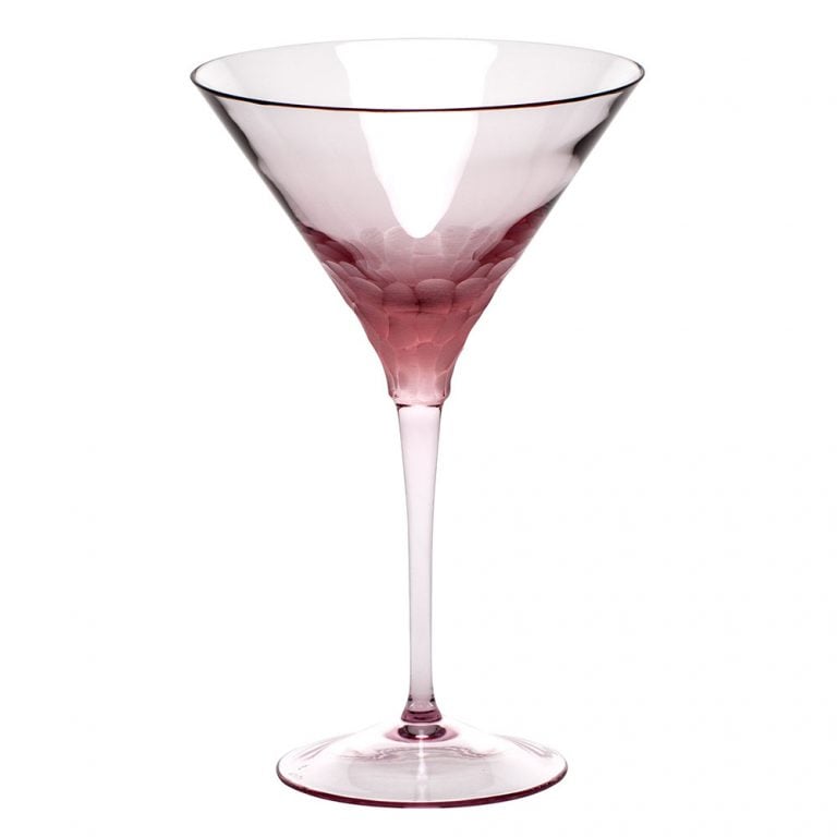 Moser Pebbles Martini Glass