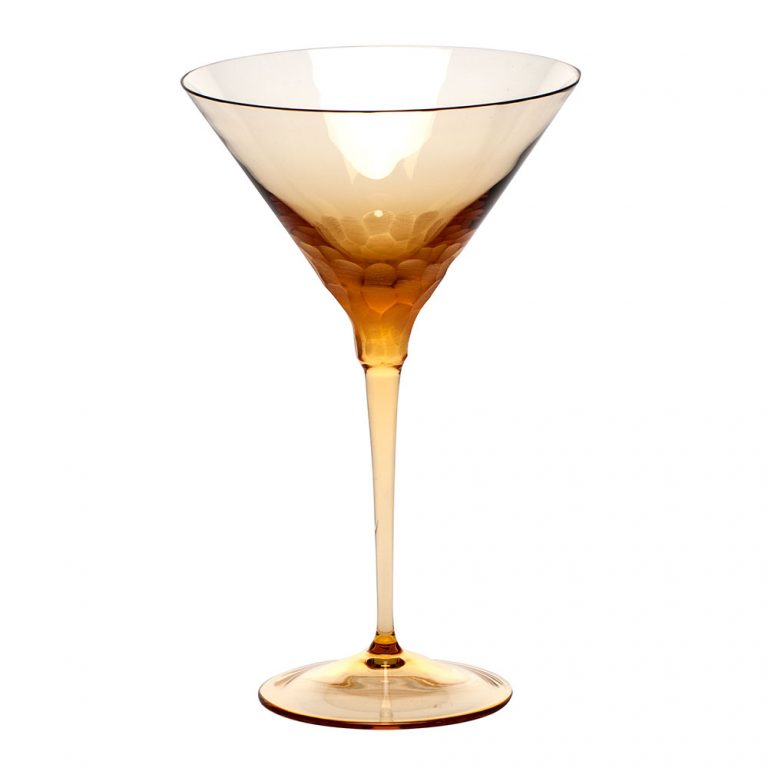 Moser Pebbles Martini Glass
