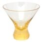 Moser Pebbles Stemless Martini