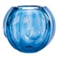 Moser Hand Cut Aquamarine Globe Vase