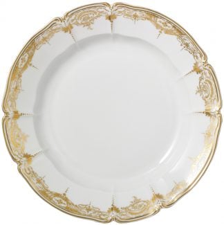 Nymphenburg Brokat Gold Pasta Plate