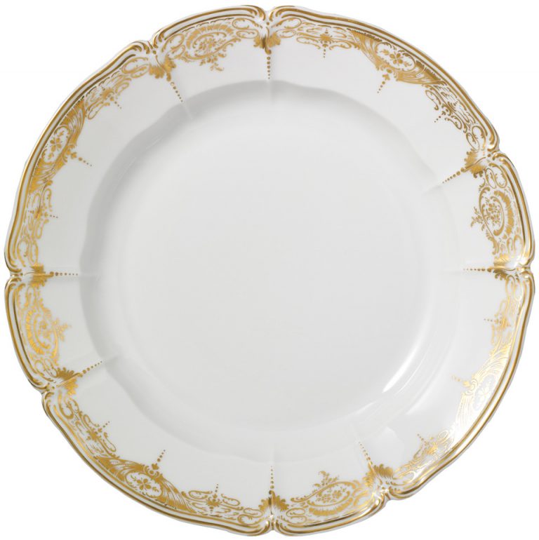Nymphenburg Brokat Gold Pasta Plate Nymphenburg Brokat Gold Pasta Plate