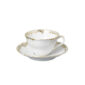 Nymphenburg Brokat Gold Tea Cup And Saucer