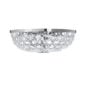 Saint-Louis Royal Ceiling Light With Chrome Finish Profile View