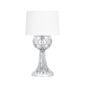 Saint-Louis Royal Clear Table Lamp with Chrome Finish