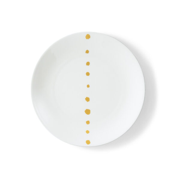 Dibbern Golden Pearls Salad/Dessert Plate Dibbern Golden Pearls Salad/Dessert Plate