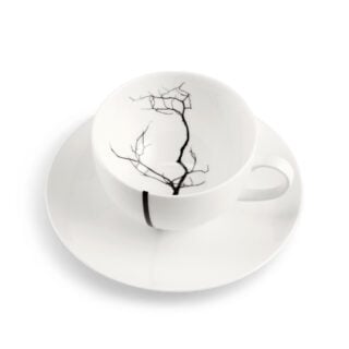Dibbern Black Forest Tea Cup and Saucer