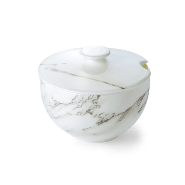 Dibbern Carrara Sugar Bowl with Lid
