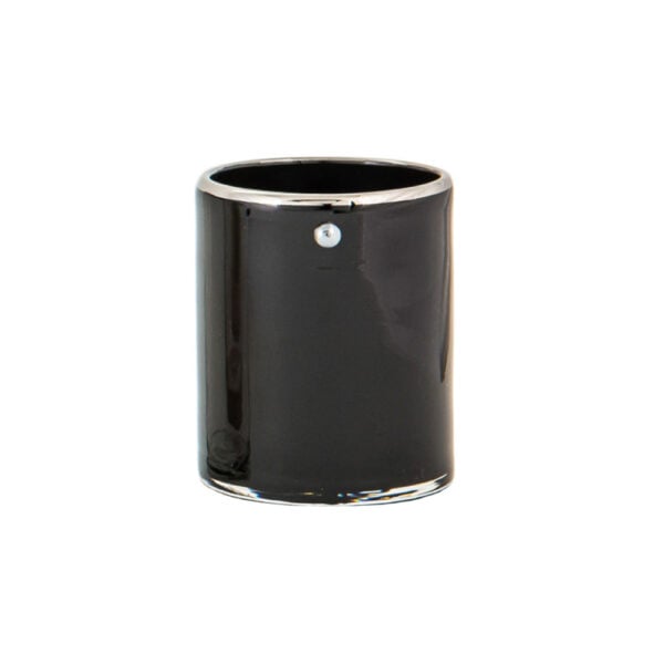 Giberto Jai Shot Glass Black, Murano