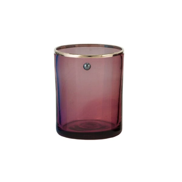 Giberto Jai Shot Glass Dark Amethyst, Murano