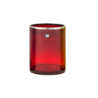 Giberto Jai Shot Glass Red, Murano
