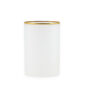 Giberto Frost Wine Glass With Gold Rim