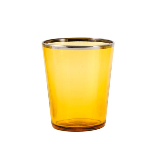 Giberto Vaso Wine Glass Amber