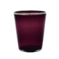 Giberto Vaso Water Glass Amethyst Dark