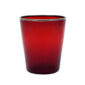 Giberto Vaso Water Glass Red