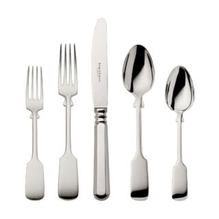 Robbe & Berking Alt-Spaten Flatware in Silver, 5 Piece Placesetting.