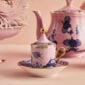 Ginori 1735 Oriente Italiano Azalea Dinnerware set on table | Kneen & Co