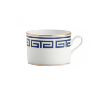 Ginori 1735 Labirinto Blue Tea Cup and Saucer