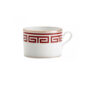 Ginori 1735 Labirinto Red Tea Cup And Saucer