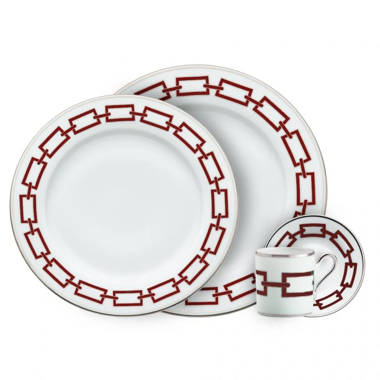 RG_CateneRedParent1000x1000 Richard Ginori Dinnerware in Catene Red Pattern