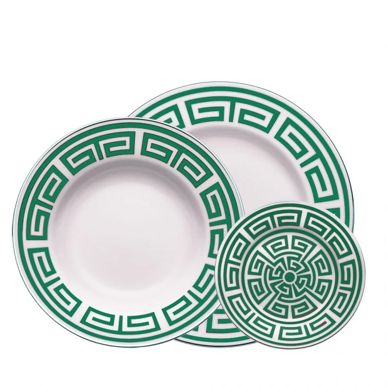RG_LabirintoGreenParent1000x1000 Richard Ginori Labirinto Dinnerware in Green