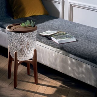 Saint-Louis Folia Side Table Dark