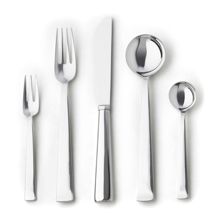 Wiener Silber Manufactur Hoffmann No. 135 Sterling Silver Flatware