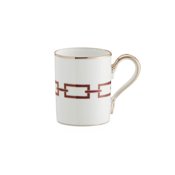 Ginori 1735 Catene Red Mug Ginori 1735 Catene Red Mug