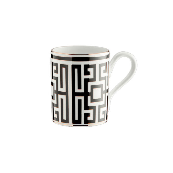 Ginori 1735 Labirinto Black Mug